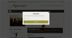 Desktop Screenshot of algomaior.com.br
