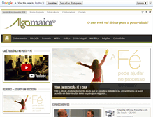 Tablet Screenshot of algomaior.com.br